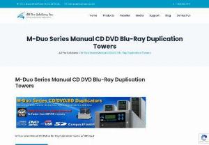 M-Duo Series Manual - CD DVD Blu-Ray Duplication Towers - M-Duo Series Manual, is a versatile and reliable disk duplication solution. This is a series of manual duplication towers designed to easily meet your duplication needs.