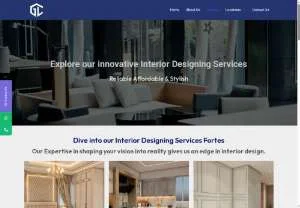Screenshot of Best Interior Designing Services | Guru Interiors