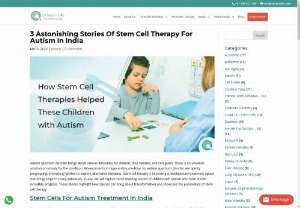How Stem Cell Therapy Helps Children With Autism - Autism spectrum disorder brings about various difficulties for children, their families, and caregivers. There is no universal solution or remedy for the condition. Advancements in regenerative medicine for autism spectrum disorder are quickly progressing, prompting families to explore alternative therapies. Stem cell therapy for autism is becoming a revolutionary treatment option that brings hope to many individuals.