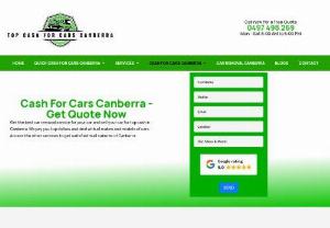 cashforcarscanberra - Get the best car removal service for your car and sell your car for top cash in Canberra.