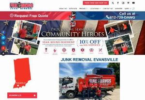 Fire Dawgs Junk Removal Evansville - Fire Dawgs is a Local, Veteran Owned Junk Removal Proud to Evansville and all of the Surrounding Areas.