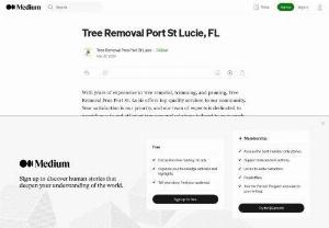 Tree Removal Port St Lucie, FL - With years of experience in tree removal, trimming, and pruning, Tree Removal Pros Port St. Lucie offers top-quality services to our community. Your satisfaction is our priority, and our team of experts is dedicated to providing safe and efficient tree removal solutions tailored to your needs.