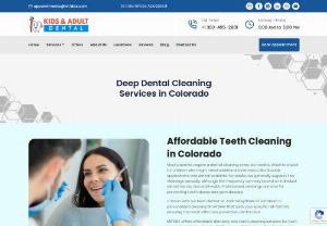 Best Deep Dental Cleaning Services in Colorado - KNFDDS offers affordable dentistry and teeth cleaning services for both new and existing patients of all ages, available at our four locations in Colorado, ensuring comprehensive dental care for everyone.