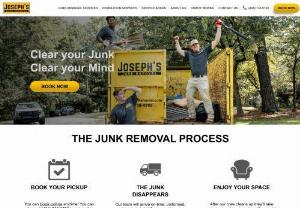 Josephs Junk Removal - Joseph's Junk Removal is your one-stop shop for all things junk removal. We are a fully licensed and insured hauling team offering services such as general junk removal, cleanouts, and demolition in the Atlanta area.