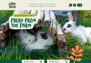 The Hay Shed - Selling premium UK-grown hay and straw directly from the farm to your door. Our hay is perfect for rabbits, hamsters and guinea pigs.