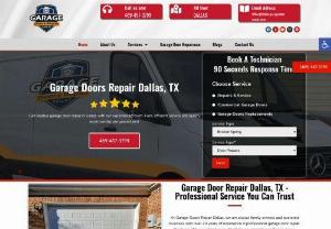 Garage Doors Repair Dallas - Welcome to Garage Doors Repair Dallas – Where We Turn Your Ordinary Garage Door Into An Extraordinary One! We know that a garage door is more than just a door. It's the first thing people see when they approach your home and it's an integral part of your home's security. That's why we take pride in offering top-notch repair and maintenance services to keep your garage door in tip-top shape. From simple spring replacements to complete door...