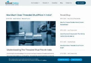 Threaded Stud Price In India - The price of threaded studs can vary depending on factors such as size, material, and quantity. On average, threaded studs can range from $0.50 to $5 per piece. Bulk purchases or custom orders may offer discounts. Get the best deals on threaded studs prices for your projects.