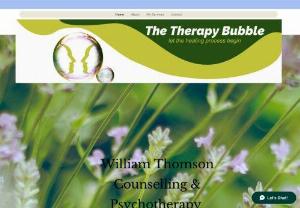 The Therapy Bubble - To provide Elders and Older elders with counselling. In person and online. I'm am an experienced person centred counsellor, I have worked with people who have had a variety of concerns including, anxiety, low self-worth, depression, bereavement, loss, Loneliness, addiction, stress, low self-esteem, problems with life relationships and trauma.