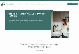 Best kitchen Faucet for kitchen - FaucetFixed is your go-to hub for all things kitchen faucet-related. From insightful reviews to expert tips, we’re here to simplify your search for the perfect faucet. Plus, we’ve got you covered with carefully curated Amazon affiliate recommendations. Thanks for choosing FaucetFixed!