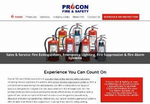 Procon Fire and Safety - Procon Fire and Safety is dedicated to delivering premier fire safety solutions tailored to safeguard lives and property. Our array of offerings encompasses top-tier fire extinguishers, cutting-edge fire alarms, and carbon dioxide suppression systems. With an unwavering pledge to risk mitigation, we provide an extensive selection of products meticulously crafted to address the challenges posed by fire emergencies. Each of our fire extinguishers is handpicked to guarantee optimal...