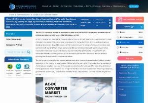 AC-DC Converter Market Size &amp; Share: Industry Report, 2024 -&nbsp;2029 - The Global AC-DC Converter Market is experiencing robust growth driven by increasing demand for energy-efficient power solutions across various industries. AC-DC converters play a crucial role in converting alternating current (AC) to direct current (DC), facilitating the operation of electronic devices worldwide.