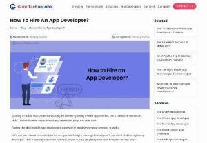 How to Find the mobile app developers? - Are you looking to enter the app market? Grasp the importance of choosing the right app developers, uncover where to find them, and delve into the process of bringing them on board for your mobile app endeavor.