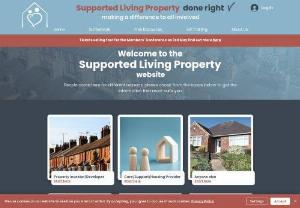Supported Living Property Network Ltd - Connecting property investors and supported living providers to create homes for people with a support need.  Providing support and training to inform, educate and raise standards.