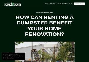 HOW CAN RENTING A DUMPSTER BENEFIT YOUR HOME RENOVATION? - Efficient waste management is essential for project success. Enter the roll-off dumpster: a game-changer in handling debris effectively. These oversized containers streamline cleanup efforts across construction, home renovations, and landscaping projects. With their centralized waste collection, they eliminate the hassle of multiple trips to the landfill, saving time and resources.