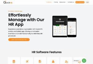 Best HR Management Software App Malaysia - QuickHR - Best HR Management App For Employees in Malaysia. Easily access employee data, manage leave and claims, take and track attendance and manage workforce schedules on-the-go with QuickHR's mobile app.