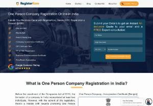 Simplifying One Person Company Registration in India: A Step-by-Step Guide - Are you an aspiring entrepreneur looking to start your own venture in India? One Person Company (OPC) registration might just be the perfect fit for you. Designed to provide a simplified legal structure for solo entrepreneurs, OPC offers the benefits of limited liability and legal recognition while allowing individuals to operate their businesses with ease.