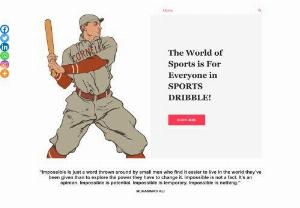 Sports Dribble - It is a multi-sports blog. Here you can find all the latest sports-related content every day.