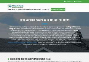 Best Roofing Company in Arlington Texas - 360 Innovations Roofing Company is the trusted provider of comprehensive roofing solutions in Arlington Texas. Renowned for our commitment to excellence, we offer the finest roofing services tailored to meet the diverse needs of homeowners and businesses alike. As the top roofing contractor in Arlington Texas, we specialize in a wide range of roofing services, including installations, repairs, replacements, and maintenance.