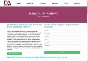 outsource medical data entry services - Are you looking for some top-notch outsource medical data entry services in the USA? Well, look no further than Dazonn Assist! They're experts in helping healthcare providers handle tons of patient data in a super efficient way. Plus, their data entry folks are pros, so you can count on them to be accurate and follow all the important industry standards (like HIPAA). Outsourcing your medical data entry to these guys means you can relax knowing your data's safe and...