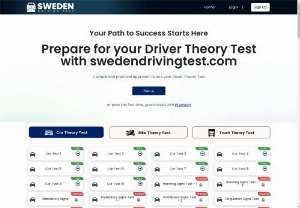 Knowledge Test for Swedish Driving Theory Test - Maximize your success on the Swedish Driving Theory Test with our personalized knowledge exam. Master traffic rules and regulations for peak performance. Ace the test effortlessly