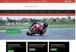 Powersports Part Shop - Powersports Part Shop offers an array of parts for ATVs, UTVs, and motorcycles. It aims to fuel the thrill of adventure with quality components, paired with a knowledgeable blog that inspires and instructs the powersports community.