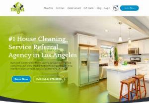 Mya Cleaning Services - We find cleaners and refer them to customers in Los Angeles. The cleaners provide residential and commerical cleaning services at fixed rates.