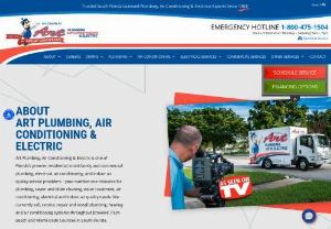 HVAC, Plumbing & Electrical Contractor in Coral Springs, FL - Art Plumbing, Air Conditioning & Electric is a HVAC, Plumbing & Electrical Contractor in Coral Springs. A family owned business since 1983.