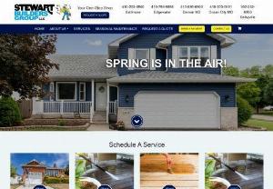 Stewart Builders Group - Stewart Builders Group LLC is a family-owned and operated company for over 47 years.  We provide home maintenance services, additions, renovations, sheds, decks etc. We are a design and build company, you dream it, we build.