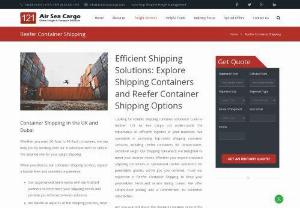 Container Shipping UK - Rely on 121 Air Sea Cargo for reliable container shipping in the UK! When looking for dependable container shipping services, consider us to get the best solutions. We can help you export or import goods in bulk with our container shipping services. Choose one that fulfills your requirement from our container shipment types like FCL (full container load) or LCL (less than container load). Call us at +44 (0) 20 8313 1777 to know more about our container types!
