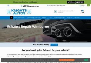 Exhaust Repair Wimborne - Knights Autos offers exceptional Exhaust Repair Wimborne services, ensuring your vehicle’s exhaust system is in the best condition. Trust our skilled technicians to deliver efficient repair services for your vehicle needs.