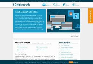 Website Design India - Explore Genfotech’s comprehensive web design services. We specialize in creating intuitive, user-friendly interfaces that are responsive and compatible across all devices. Our services include Web Interface Design, Responsive Web Design, and PSD to XHTML Conversion. We ensure your website is visually appealing, easy to navigate, and optimized for both desktop and mobile users. Discover how Genfotech can transform your online presence with our cutting-edge web design solutions.