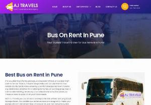 Best Bus on Rent in Pune - Find the perfect bus on rent in Pune for your group travel needs. Flexible options and reliable service. Book now for a stress-free journey!