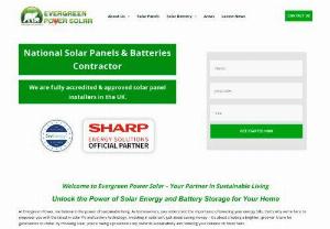 Solar Panel Installers Near me - Evergreen Power Solar is one of the leading solar panel installation companies. If you are searching 