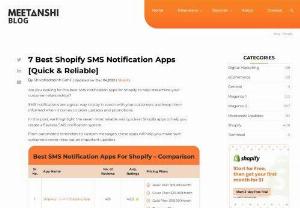 7 Best Shopify SMS Notification Apps: Quick &amp; Reliable Communication for Your Store -  today&#039;s bustling e-commerce landscape, maintaining effective communication with your customers is key to driving engagement and fostering loyalty