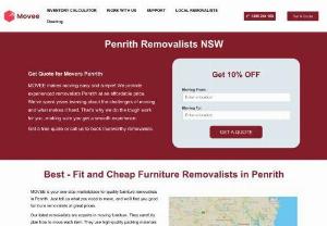 Movee - Cheap Removalists Penrith - Movee, your trusted partner for seamless moves in Penrith! Our expert partnered removalists ensure hassle-free relocation, handling your belongings carefully and precisely. With Movee, experience efficiency, reliability, and peace of mind every step of the way. Trust us to make your move a smooth journey in Penrith.