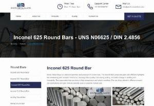 Inconel 625 Round Bar  Stockists In India - Exotic Metal Alloys is a standard provider and producer of Inconel bars. The Inconel 625 composite goes with different highlights like weakening part, oxidation hindrance, dazzling utilize quality, hair-raising scaling, wonderful change in welding and formability. This examination bar can deny in high temperature and weight condition. This bar thing utilized in different present day applications and gear and are sensibly open in possible market cost.