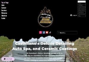 Castellano's Deluxe Detailing of Dallas - We Specialize in Detailing Luxury Vehicles.  Our Top of the Line Tools, and Expert Technicians Work Extremely hard for Customer Satisfaction. our Mobile set ups are designed to make detailing easy and convent to insure the best results In our industry.