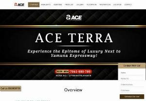 ACE Terra Location, Price, Floor & Brochure |Call: 8929888700 - 