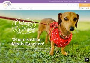 Daizzy Gear - At Daizzy Gear, we are passionate about creating high-quality and stylish collars, vest harnesses, leashes and accessories for small dogs, puppies and all breed dogs.