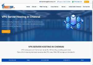 VPS Server Hosting in Chennai - Hostzop provides cheap VPS Server Hosting in Chennai with Linux and Windows OS. Our expert VPS server hosting in Chennai provides 24/7 technical support.