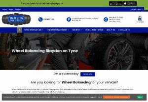 Wheel Balancing Blaydon - Walbottle Tyre Services is the best garage for reliable and accurate wheel balancing Blaydon. Trust our experienced team to provide exceptional service that keeps you safe on the road.