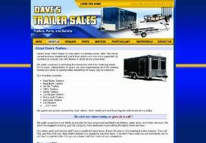 boat trailer repair pennsylvania - Dave&#039;s Boat Trailer Sales, Inc. provides Dump Trailers, Open &amp; Enclosed Trailers, Trailer Parts and Service, Utility Trailers, Specialty Trailers and more. On our site you could get further details about our services.