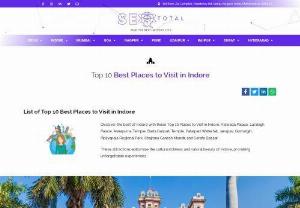 Top 10 Best Places to Visit in Indore - Discover the best of Indore with these Top 10 Places to Visit in Indore: Rajwada Palace, Lal Bagh Palace, Annapurna Temple, Bada Ganpati Temple, Patalpani Waterfall, Janapav, Gomatgiri, Pipliyapala Regional Park, Khajrana Ganesh Mandir, and Sarafa Bazaar.  These attractions epitomize the cultural richness and natural beauty of Indore, promising unforgettable experiences.