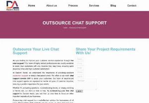 Outsource Chat Support - Looking to improve customer service? Consider outsourcing chat support for your business. Find out how outsourced chat support can save you time and money while enhancing your customers' experience.  Outsource chat support services and watch your business thrive. Improve efficiency and customer satisfaction with expertly trained chat agents. Contact us today to learn more about the benefits of outsourcing chat support.