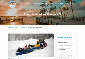 Things To Do In Lake Harmony PA - serene
