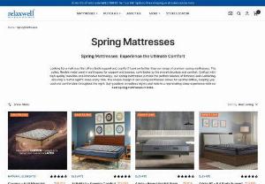 Best Spring Mattress in India | Spring Mattress | Relaxwell Mattresses & PU Foam - Discover unmatched comfort with Relaxwell Mattresses & PU Foam, offering the finest spring mattress in India for a truly rejuvenating sleep experience. Enhance your sleep haven today! Shop Now!