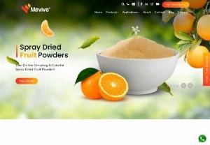 Mevive International | Food Ingredients Company in India - Mevive International- a prominent manufacturer, supplier, exporter of Food Ingredients from Tamil Nadu, India & Dubai, UAE. Enquire Now for Competitive Price.