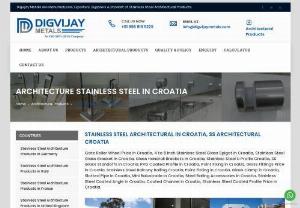 Architecture Stainless Steel in Belgium - We are manufacturers and suppliers of Stainless steel architectural products like glass spigot, glass fittings, glass standoff, glass railing in Mumbai, India.