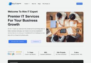 Premier IT Services For Your Business Growth - At Hire IT Expert, we understand the pivotal role that technology plays in today’s business landscape. Our mission is to provide exceptional IT services that not only solve your immediate technical challenges but also align with your long-term business goals.