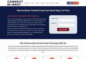 Removal Connect Market Central Coast - Looking for reliable removalists in Australia? Look no further than Connect Market. Our professional team is dedicated to making your move stress-free and efficient. From packing to transportation, we've got you covered. Contact us today for a seamless moving experience.